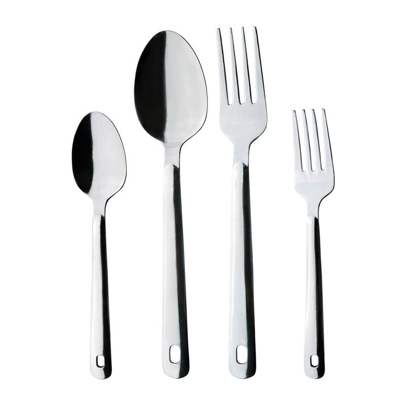 Tanica Emo Sendok Garpu Set 25 Pieces - Stainless Steel