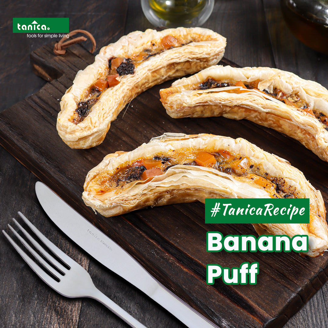 Banana Puff, Kreasi Pisang Goreng yang Enak.