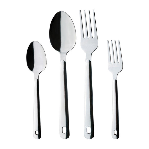 Tanica Emo Sendok Garpu Set 25 Pieces - Stainless Steel