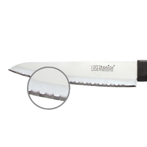Tanica Laser Pisau Chef 18cm - Stainless Steel