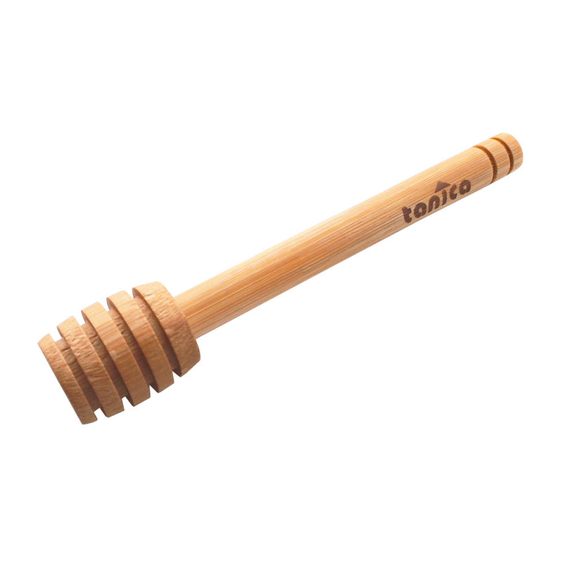 Tanica Bamboo Honey Dripper Set 3 pcs / Sendok Madu Bambu Set