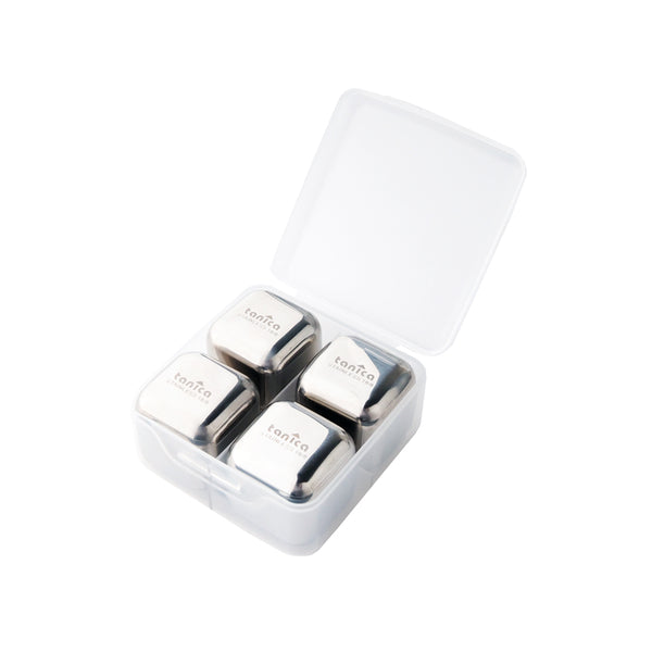 Tanica Stainless Steel Ice Cube set 4 pcs / es batu stainless