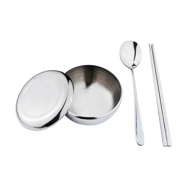 Sendok Sumpit Mangkuk Korea Set