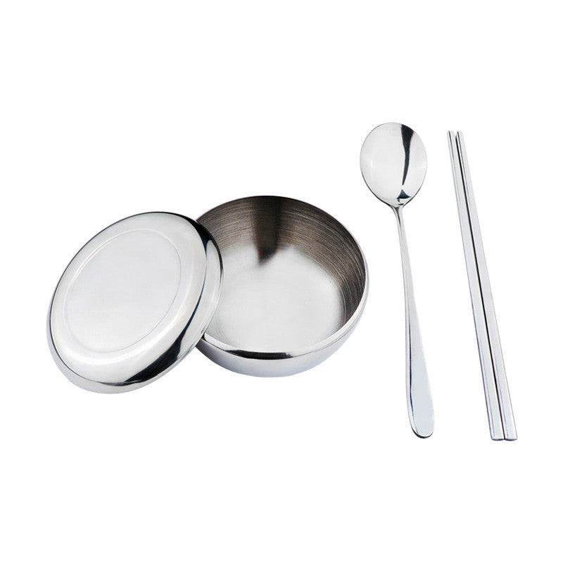 Sendok Sumpit Mangkuk Korea Set