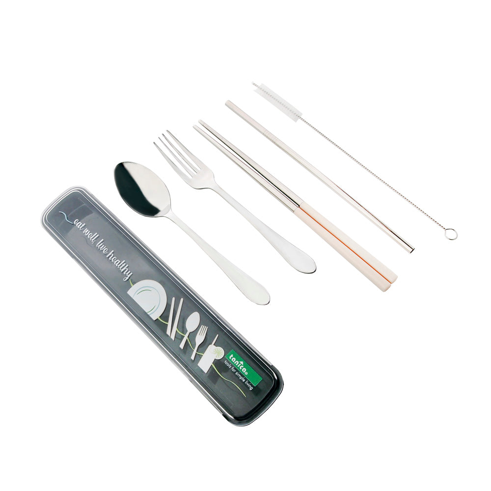 Tanica Personal Cutlery Set atau Peralatan makan set