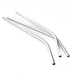 Tanica Reusable Straw / Sedotan stainless 12 pcs