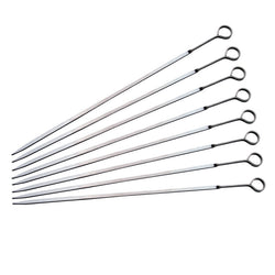 Tanica Barbeque Tusukan Sate 23cm Set 8 Pieces  - Stainless Steel